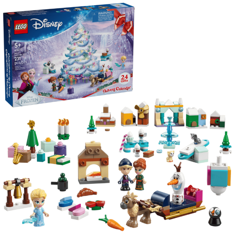 LEGO Disney – Ľadové kráľovstvo Adventný kalendár